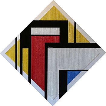 Pittura intitolato "EKPHRASIS" da Arthur Benjamins, Opera d'arte originale, Acrilico