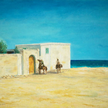 Malerei mit dem Titel "Abandoned customs.…" von Albert Safiullin, Original-Kunstwerk, Öl