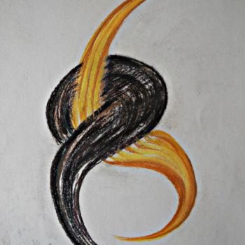 Pintura titulada "Life is life" por Larysa Strygaczowa, Obra de arte original, Pastel