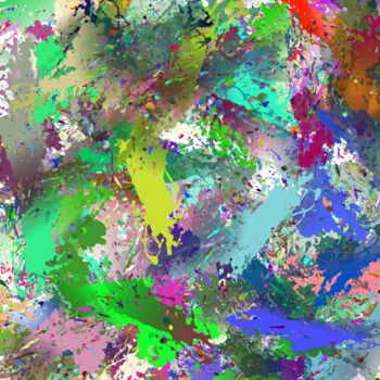 Digital Arts titled "Untitled - #1476" by Jeb Gaither, Original Artwork, 2D Digital Work