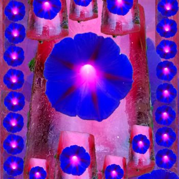 Digital Arts titled "Morning glory" by Marina Alexandrova, Original Artwork, Photo Montage