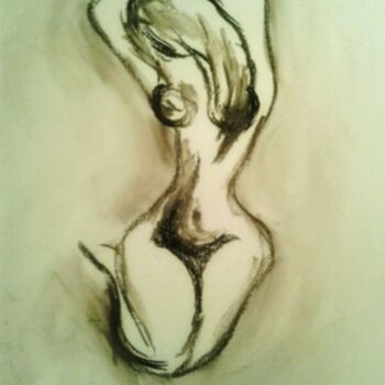Dibujo titulada "The image of a woman" por Karolina Ingo (Karolina Navi -Ingo), Obra de arte original, Pastel