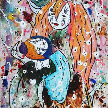 绘画 标题为“#artistsupportpledg…” 由Mayron Allmeida, 原创艺术品, 丙烯