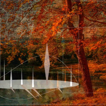 Arts numériques intitulée "Bettween Modern et…" par Marc Bulyss, Œuvre d'art originale, Peinture numérique