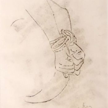 "Untitled.." başlıklı Resim Dimitris Alithinos tarafından, Orijinal sanat, Kalem