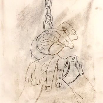 "Untitled""" başlıklı Resim Dimitris Alithinos tarafından, Orijinal sanat, Kalem