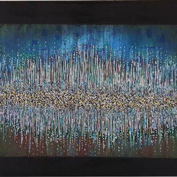 Painting titled "Polyphone 7" by Alain V, Original Artwork, Acrylic