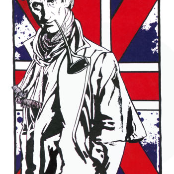 Arts numériques intitulée "Hail Britannia by P…" par Peter Melonas, Œuvre d'art originale, Travail numérique 2D