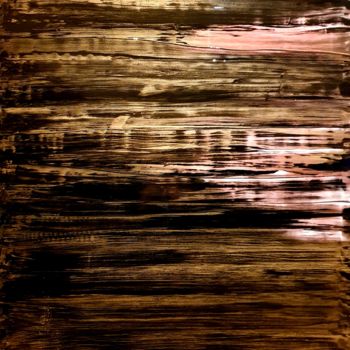 Schilderij getiteld "Osiris" door Fatima Sardinha, Origineel Kunstwerk, Olie Gemonteerd op Frame voor houten brancard