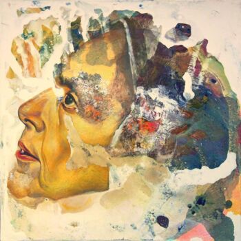 Ζωγραφική με τίτλο "Pieces of Master #V…" από Michał Wojtysiak, Αυθεντικά έργα τέχνης, Ακρυλικό Τοποθετήθηκε στο Ξύλινο φορε…