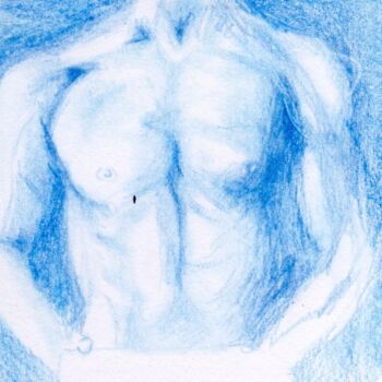 제목이 "Torse 2"인 그림 Edith Bos Boyer (EDITH DONC)로, 원작, 연필
