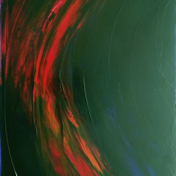Peinture intitulée "Consumée" par Sarah Leseigneur, Œuvre d'art originale, Acrylique Monté sur Châssis en bois