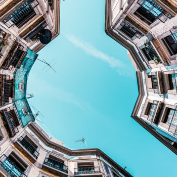 Photography titled "Looking Up, Low Ang…" by Radu Bercan, Original Artwork, Digital Photography