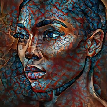 Digitale Kunst getiteld "Precious" door L.Roche, Origineel Kunstwerk, Acryl