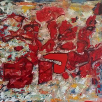 Peinture intitulée "Puzelé Mélangé" par Catali, Œuvre d'art originale, Acrylique Monté sur Châssis en bois