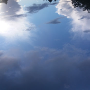 Photography titled ""Contrée d'aucun Ho…" by Denis Bi Assira, Original Artwork, Digital Photography Mounted on Aluminium
