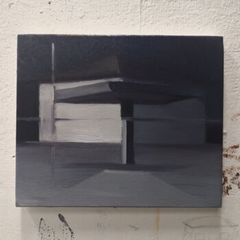 제목이 "luce e nero"인 미술작품 Weixuan Zhang로, 원작, 기름