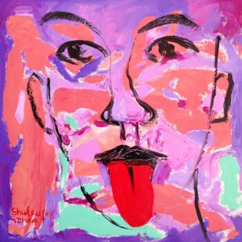Painting titled "no title 3" by Janna Shulrufer, Original Artwork, Oil