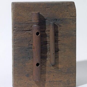"Untitled 9" başlıklı Heykel Vassilis Skylakos tarafından, Orijinal sanat, Ahşap