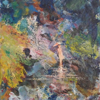 Painting titled "A drive" by Valerii Shchukin (VPike), Original Artwork, Oil