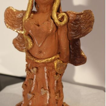 Sculpture titled "Anissa" by Rivka, Original Artwork, Clay