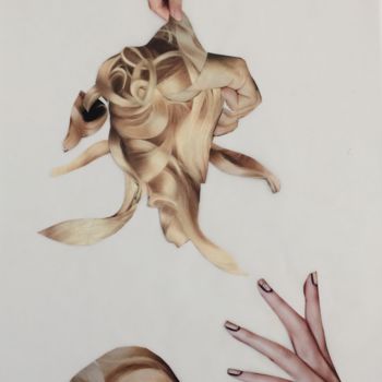 "Anti Gravity" başlıklı Kolaj Louisa Linton tarafından, Orijinal sanat, Kolaj
