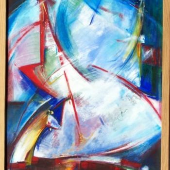 Peinture intitulée "Par ta Lumière, nou…" par Anne-Frédérique Ferret, Œuvre d'art originale, Huile