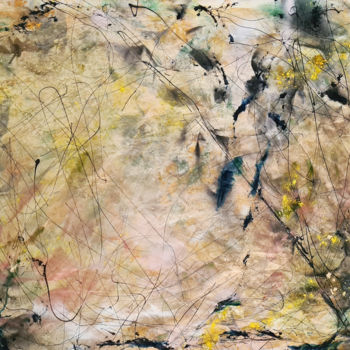 Peinture intitulée "Ma vision du printe…" par Sophie Jourdain De Thieulloy, Œuvre d'art originale, Huile