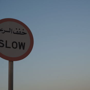 "slow sign" başlıklı Fotoğraf Opelmendoza tarafından, Orijinal sanat, Dijital Fotoğrafçılık