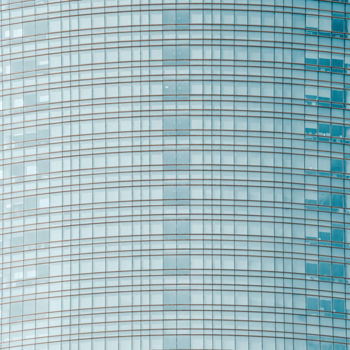 Photography titled "Glass Abstract, Mod…" by Radu Bercan, Original Artwork, Digital Photography