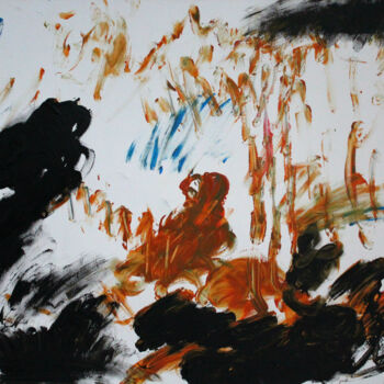 Peinture intitulée "Ukrainian-43x59cm,…" par Kinga Ogiegło, Œuvre d'art originale, Acrylique