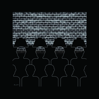 제목이 "And the walls are g…"인 디지털 아트 Lidia Gajek로, 원작, 2D 디지털 작업