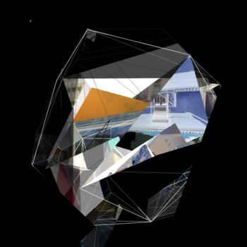 数字艺术 标题为“Untitled, Lisbon 20…” 由Stefan Fransson, 原创艺术品, 2D数字工作