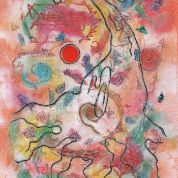 Painting titled "Tree life" by Pipit Yamamoto, Original Artwork, Acrylic