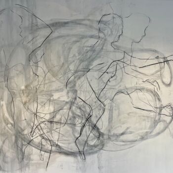 Peinture intitulée "You take my breath…" par Tiny De Bruin, Œuvre d'art originale, Acrylique Monté sur Aluminium