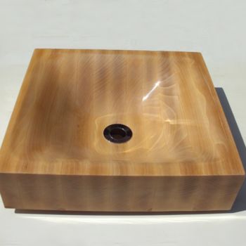 设计 标题为“vasque en bois 4” 由Laurent Giancani, 原创艺术品, 饰品