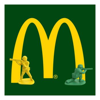 "Don't Touch America…" başlıklı Dijital Sanat Jean-Marie Gitard tarafından, Orijinal sanat, Dijital Kolaj