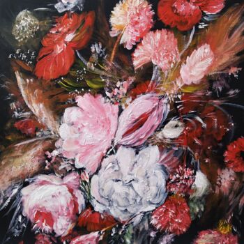 Schilderij getiteld "New life" door Alexandra Petropoulou, Origineel Kunstwerk, Acryl