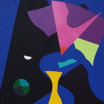 "Just in Case I" başlıklı Tablo Josef Kursky tarafından, Orijinal sanat, Akrilik Ahşap Sedye çerçevesi üzerine monte edilmiş