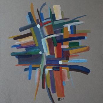 Peinture intitulée "Beroe" par Henry Bartonnier, Œuvre d'art originale, Acrylique