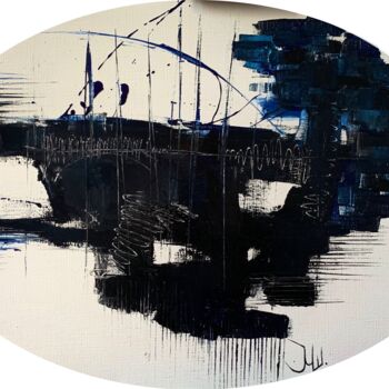 Painting titled "Cas" by Marika Shults, Original Artwork, Oil