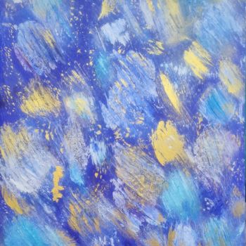 Peinture intitulée "Winter rhapsody" par Vafa Majidli, Œuvre d'art originale, Acrylique Monté sur Châssis en bois