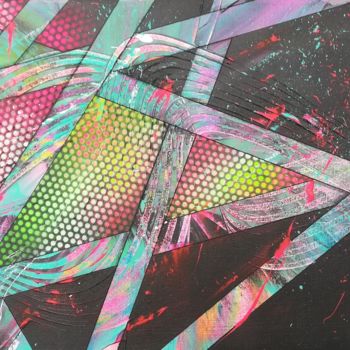 Peinture intitulée "ARENGULIS 2" par Trä  Abstract Painting, Œuvre d'art originale, Acrylique