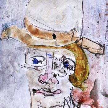 Painting titled "« Il n’y a pas... »." by Ananda Eva, Original Artwork, Acrylic