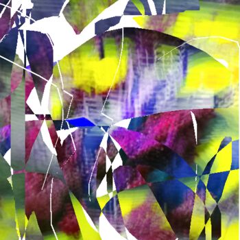 Photography titled "Jaune acide" by Béatrice Marie Penaud, Original Artwork, Digital Photography