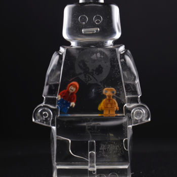 雕塑 标题为“roboclusion E.T l'e…” 由Vincent Sabatier (VerSus), 原创艺术品, 树脂