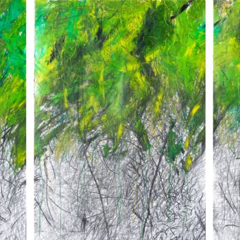 Peinture intitulée ""Summary of creatio…" par Giulio Benatti, Œuvre d'art originale, Huile