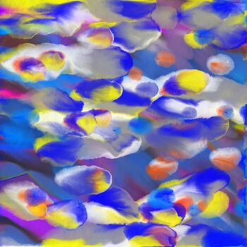Arts numériques intitulée "Bave" par Lotus20artabstrait, Œuvre d'art originale, Peinture numérique