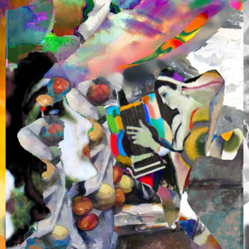 Digital Arts με τίτλο "Children of a Wakin…" από Devorah Rosen, Αυθεντικά έργα τέχνης, Ψηφιακή ζωγραφική