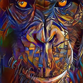 Digital Arts με τίτλο "Tsango" από L.Roche, Αυθεντικά έργα τέχνης, Ακρυλικό